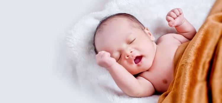 Baby sleeping soundly, addressing behaviors like humping the bed and their impact on sleep